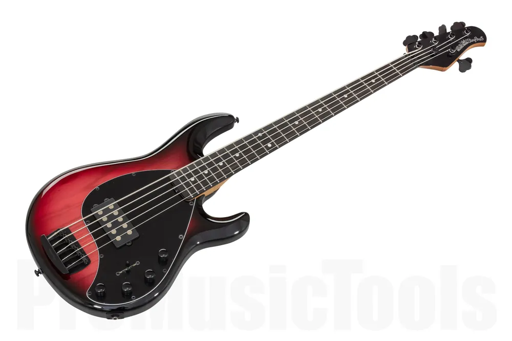 Dernier Modèle Music Man USA Stingray 5 Special PT - Raspberry Burst