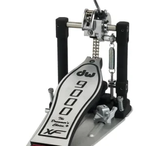 Drum Workshop 9000 Series Extended Footboard Single Bass Drum Pedal with Bag Produit De Marque