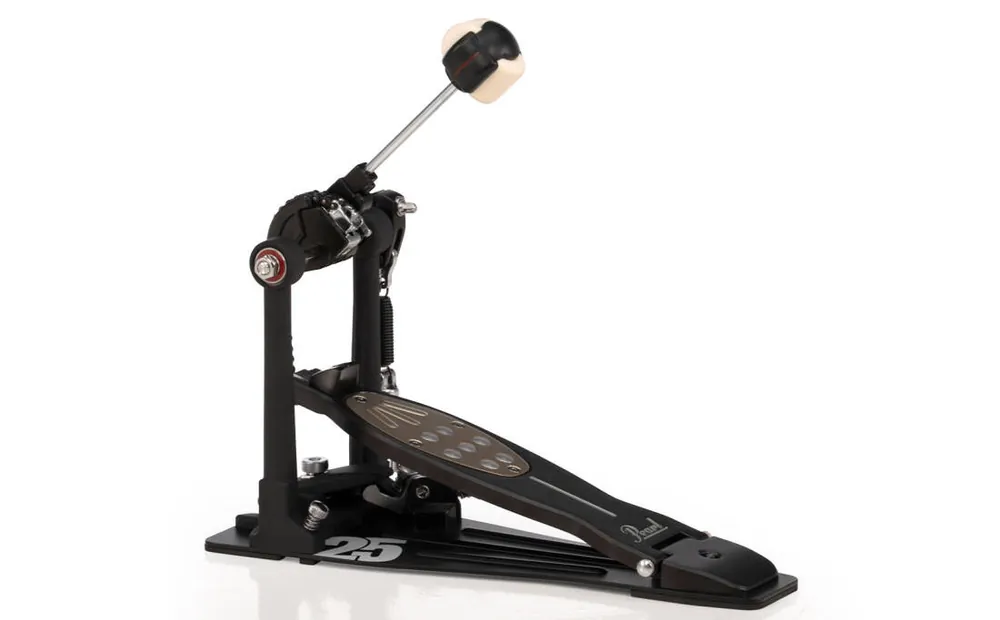 Pearl Limited Edition 25th Anniversary Eliminator Redline Single Bass Drum Pedal Marque