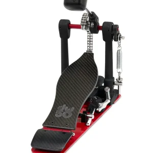 Drum Workshop 50th Anniversary Limited Edition Carbon Fiber 5000 Single Pedal Populaire