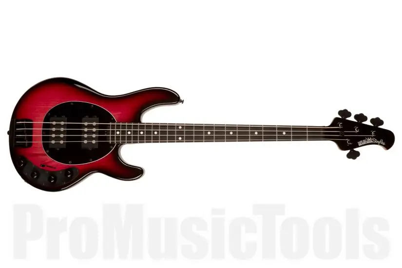 Expédié Aujourd'hui Music Man USA Stingray 4 Special HH PT - Raspberry Burst