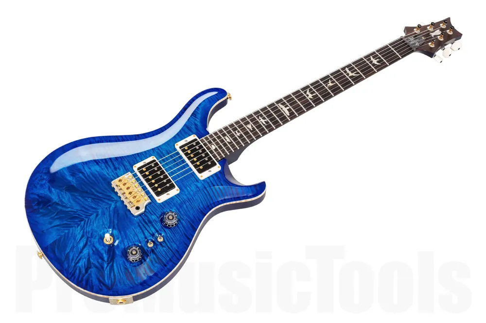 PRS USA Custom 24 35th Anniversary 10-Top CC - Aquamarine Blue Back - Custom Color - Limited Edition Meilleure Vente