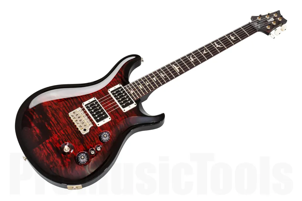 Promotion Saisonnière PRS USA Custom 24 35th Anniversary CC - Fire Red Smokeburst Wrap - Custom Color - Limited Edition