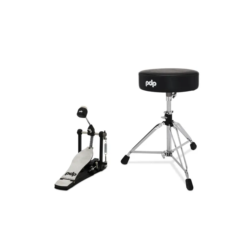 Achetez Aujourd'hui Pacific Drums PDP 800 Series 2-Piece Hardware Pack - Throne and Single Pedal