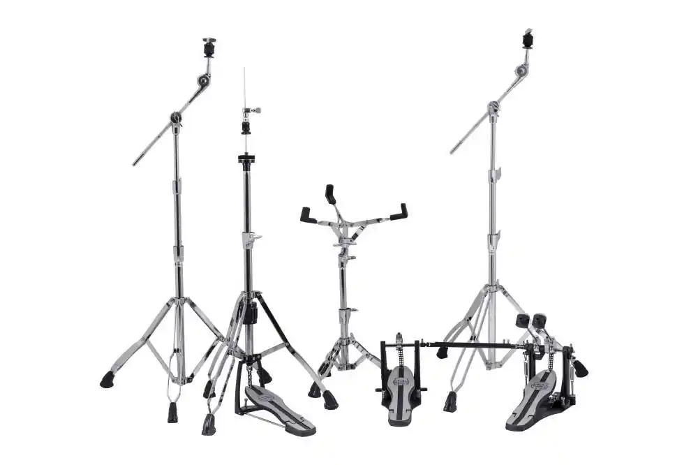 Prix Bas Mapex 600 Series 5 Piece Hardware Pack with Double Pedal - Chrome