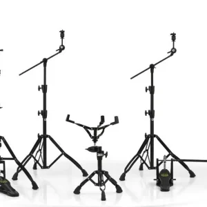 Mapex 800 Series 5 Piece Hardware Pack w/Double Pedal - Black Commander Maintenant