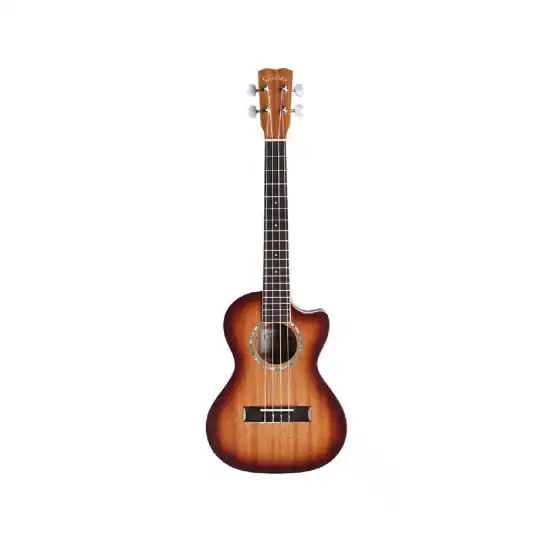 Authentique CORDOBA 15TM-CE Ukulélé Tenor Finition Edgeburst