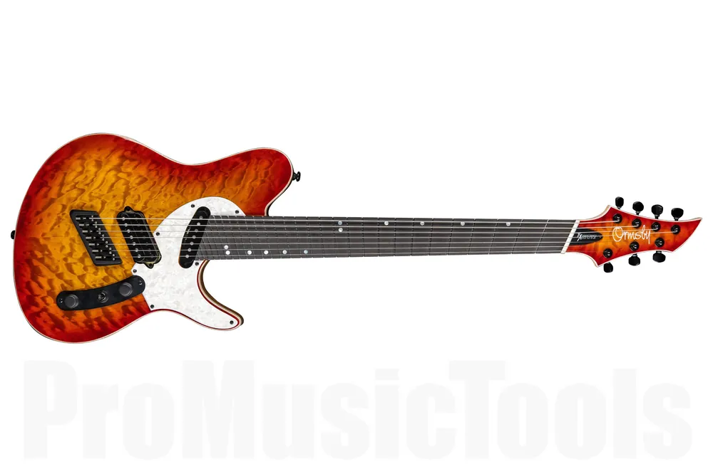 Ormsby TX Exotic GTR 7 (Run 15) Multiscale QM CB - Cherry Burst Quantité Limitée