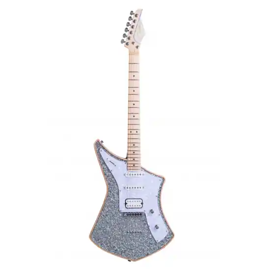 Jusqu'à Épuisement Des Stocks Cream Revolver Silver Glitter