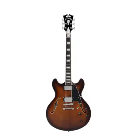 D‘ANGELICO Premier DC Brown Burst Produit De Marque