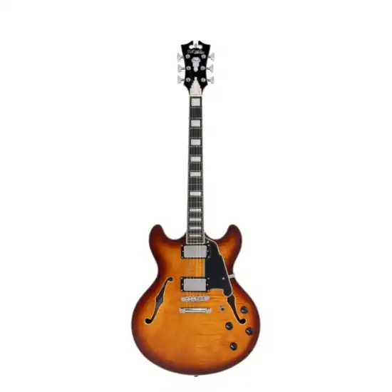 D‘ANGELICO Premier DC Dark Iced Tea Burst Satisfait Ou Remboursé