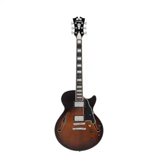 D‘ANGELICO Premier SS Brown Burst Commander Maintenant