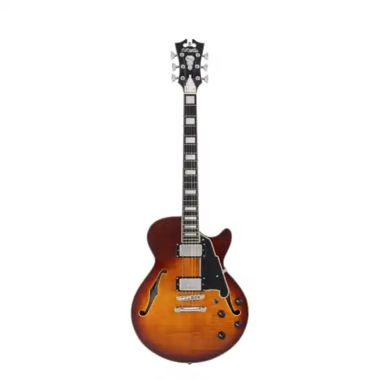 Meilleur Choix D‘ANGELICO Premier SS Dark Iced Tea Burst