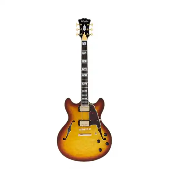 Nouvelle Collection D‘ANGELICO Excel DC XT Iced Tea Burst Quilt