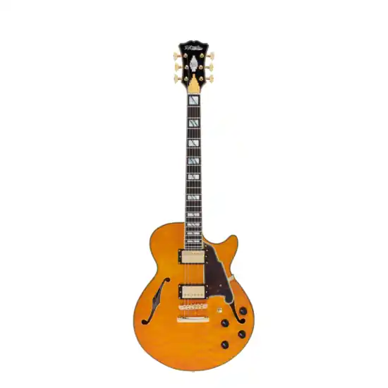 D‘ANGELICO Excel SS XT Vintage Natural Quilt Commander Vite