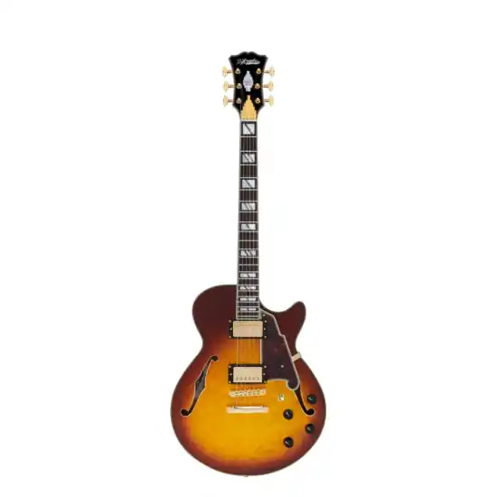 D‘ANGELICO Excel SS XT Iced Tea Burst Quilt Expédié Aujourd'hui