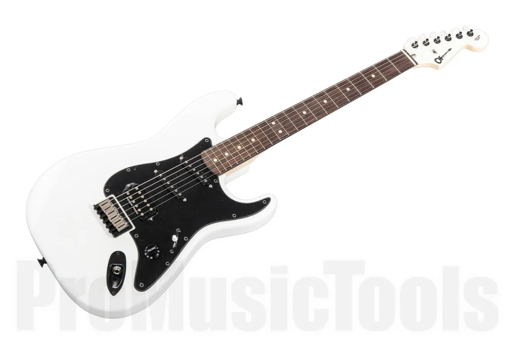 Promotion Saisonnière Charvel Jake Lee USA Signature Model RW - Pearl White w/ Lavender Hue