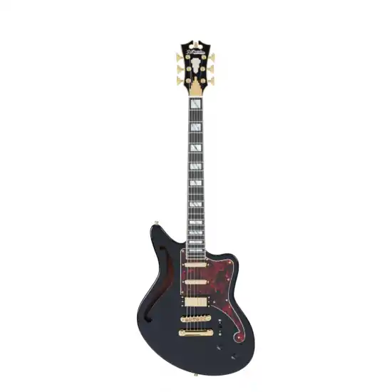 D‘ANGELICO Deluxe Bedford SH Black Quantité Limitée
