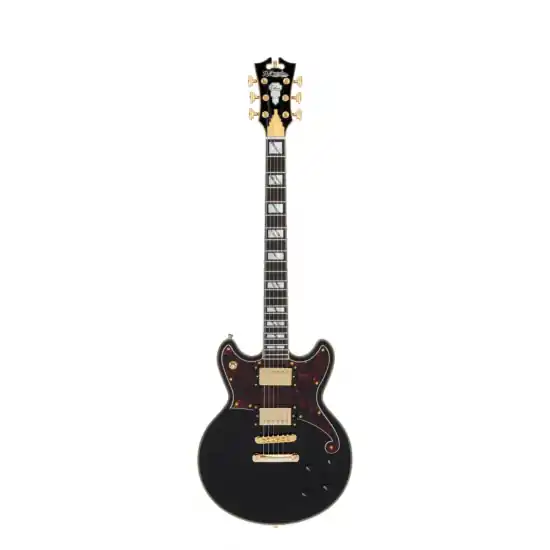 Commander Maintenant D‘ANGELICO Deluxe Brighton Solid Black