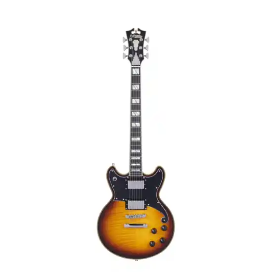Haute Qualité D‘ANGELICO Deluxe Brighton Vintage Sunburst