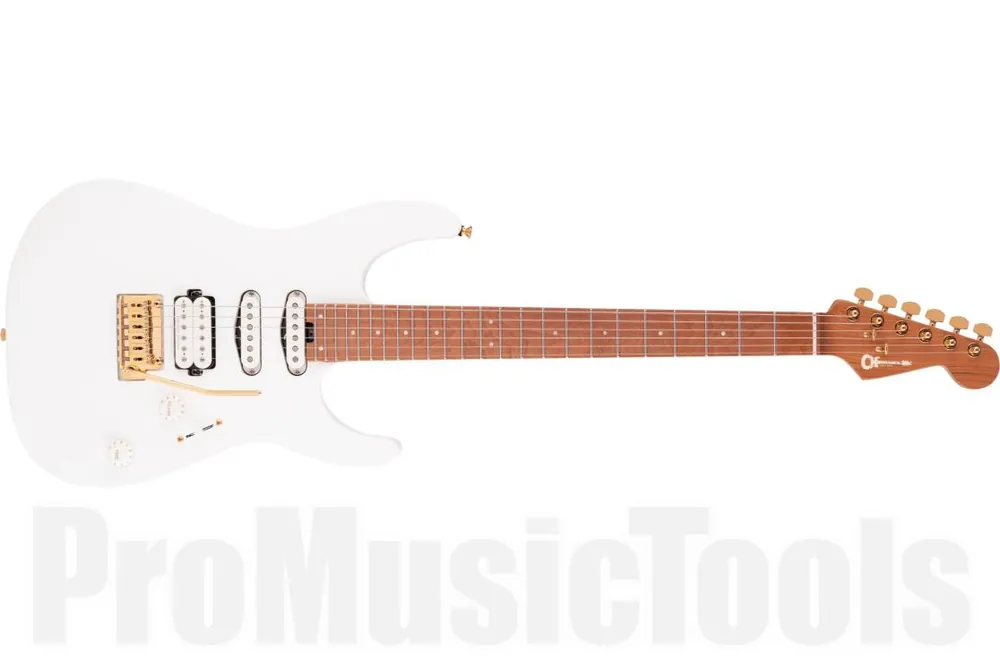 Charvel Pro-Mod DK24 HSS 2PT CM - Snow White Remise