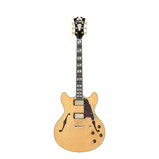 Authentique D‘ANGELICO Deluxe DC Satin Honey