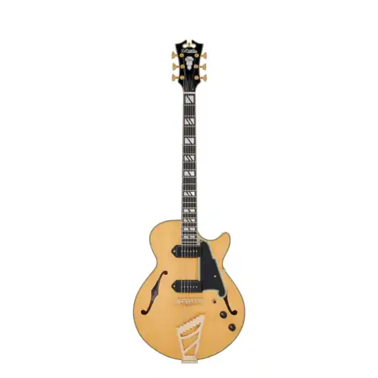 Solde D‘ANGELICO Deluxe SS Baritone Satin Honey