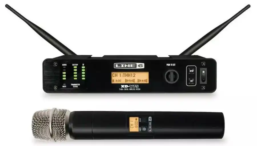 Line 6 XD-V75 Digital Wireless 14-Channel Handheld Mic System Bon Plan