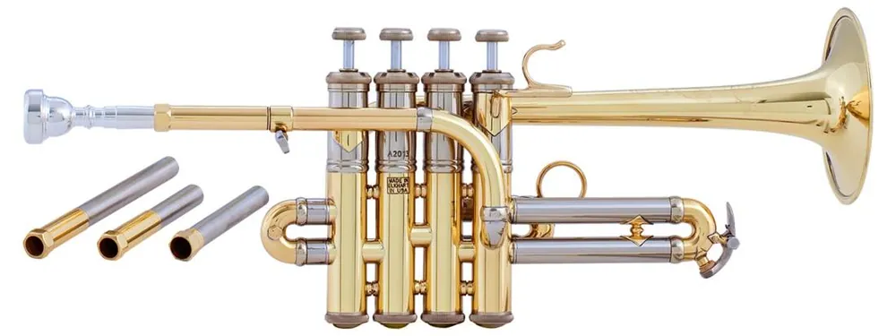 Meilleur Prix Bach AP190 Stradivarius Artisan Series A/Bb Piccolo Trumpet