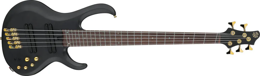 Solde Ibanez BTB Bass Workshop 5-String Multi-Scale Electric Bass - Black Flat