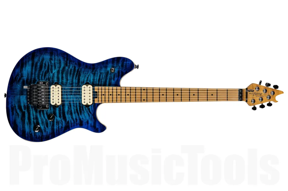 Jusqu'à Épuisement Des Stocks EVH Wolfgang Special QM MN - Chlorine Burst