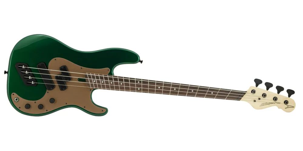 Dernière Chance Dingwall Guitars SP1 Multi-Scale Bass Guitar - Dark Candy Green Gloss