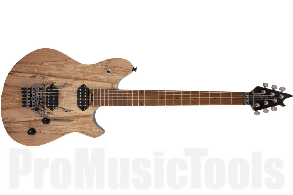 Populaire EVH Wolfgang WG Standard Exotic Spalted Maple MN Natural