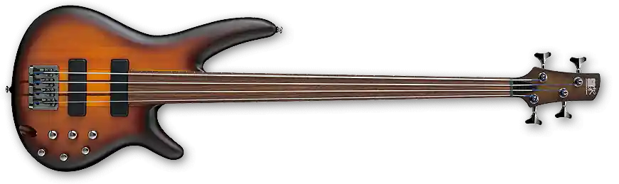 Acheter En Ligne Ibanez SR Fretless 4-String Bass With Piezo - Brown Burst
