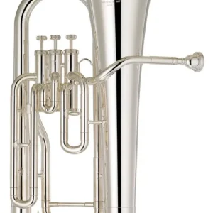 Pas Cher Yamaha Band YEP-201 3-Valve Student Euphonium - Silver Plated