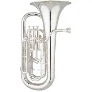 Commander Maintenant S. E. Shires Q Series Compensating Bb Euphonium with 12‘‘ Bell - Silver-Plated