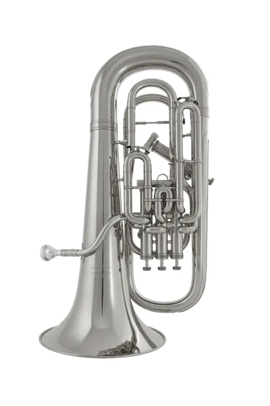 Prix Choc Eastman Winds 3/4 4 Valve Compensating Euphonium - Silver-Plated