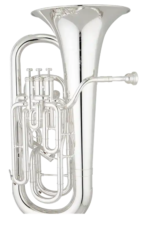 Affaire À Saisir S. E. Shires Q Series Compensating Bb Euphonium with 11.5‘‘ Bell - Silver-Plated