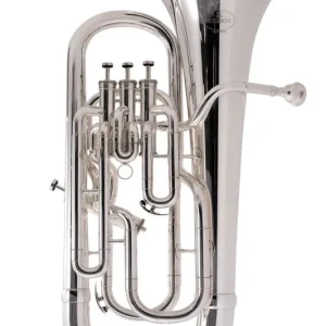Besson New Standard Euphonium 3+1 Valve - Silver Plated with Case Acheter En Ligne