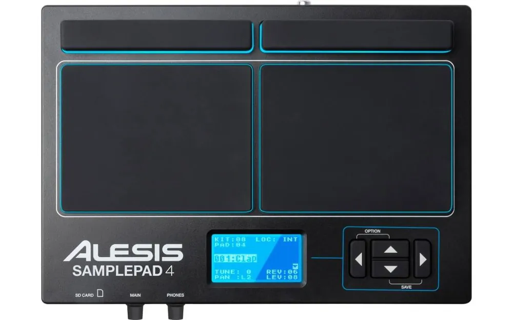 Alesis SamplePad 4 - 4-Pad Percussion and Sample-Triggering Instrument Prix Bas