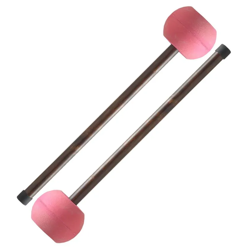 Réduction Innovative Percussion Walnut Shaft Steel Drum Mallets - Bass