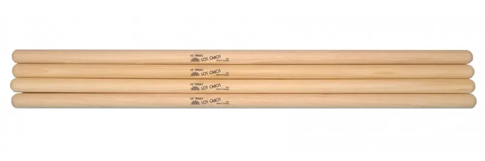 Los Cabos Drumsticks White Hickory Timbale Sticks - 1/2‘‘ (2 Pair) Petit Prix