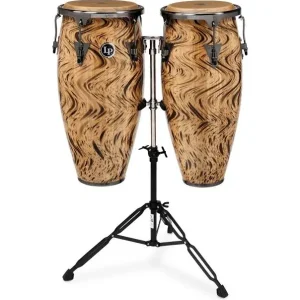 Promotion Latin Percussion Aspire 10‘‘ and 11‘‘ Conga Set w/Stand - Havana Cafe