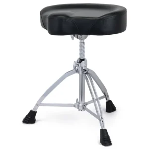 Offre Limitée Mapex T855 Saddle Top Double-Braced Drum Throne - Black