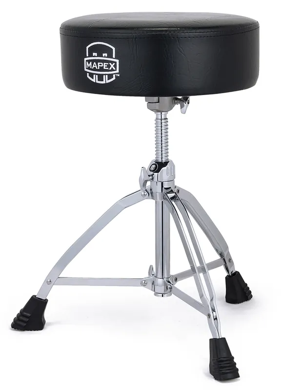 Paiement Sécurisé Mapex T850 Round Top Double Braced Drum Throne