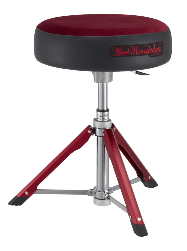 Pearl D1500RGL Roadster Multi-Core Gas Lift Drum Throne - Red Expédié Aujourd'hui