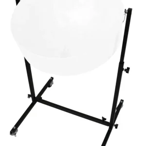 Prix Promo Panyard Lead Pan Stand with Casters - Powder Coat Black