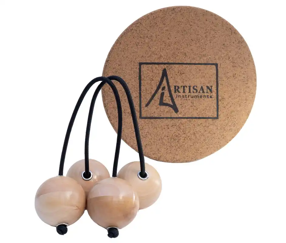 Artisan Instruments 1.75‘‘ Laka Kashakas with Adjustable Rope Nouvel Arrivage