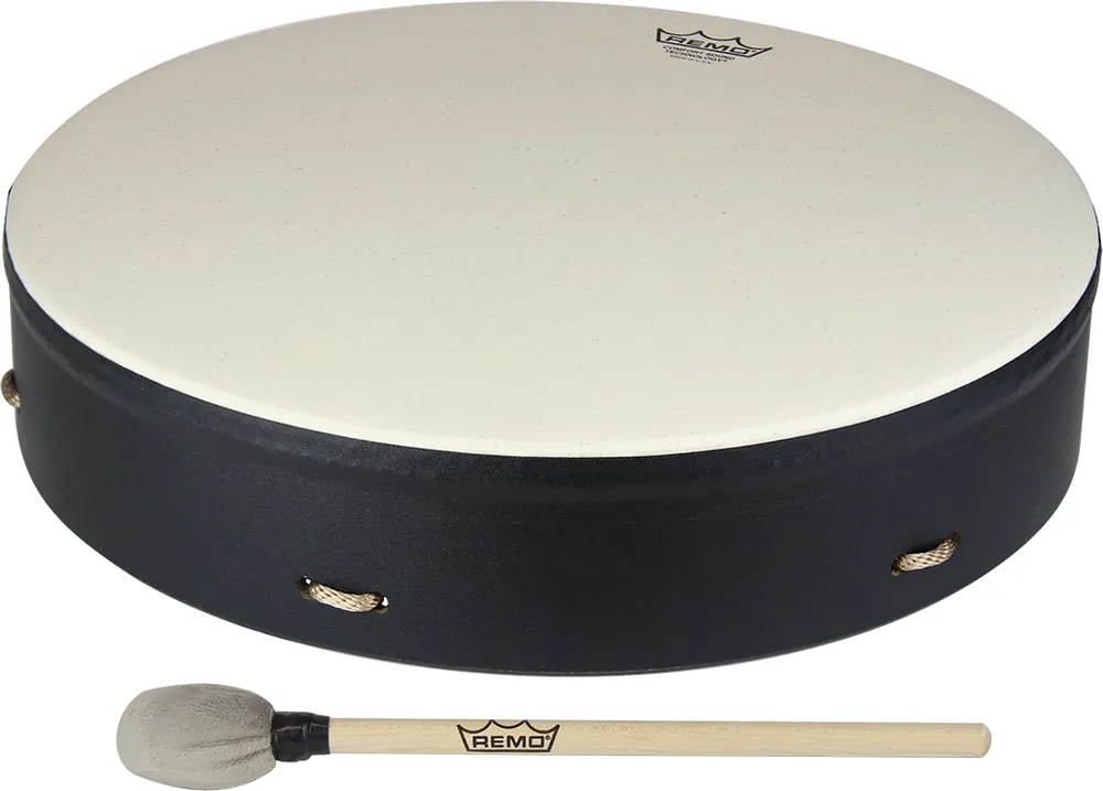 Acheter En Ligne Remo Comfort Sound Buffalo Drum with Mallet - 16‘‘