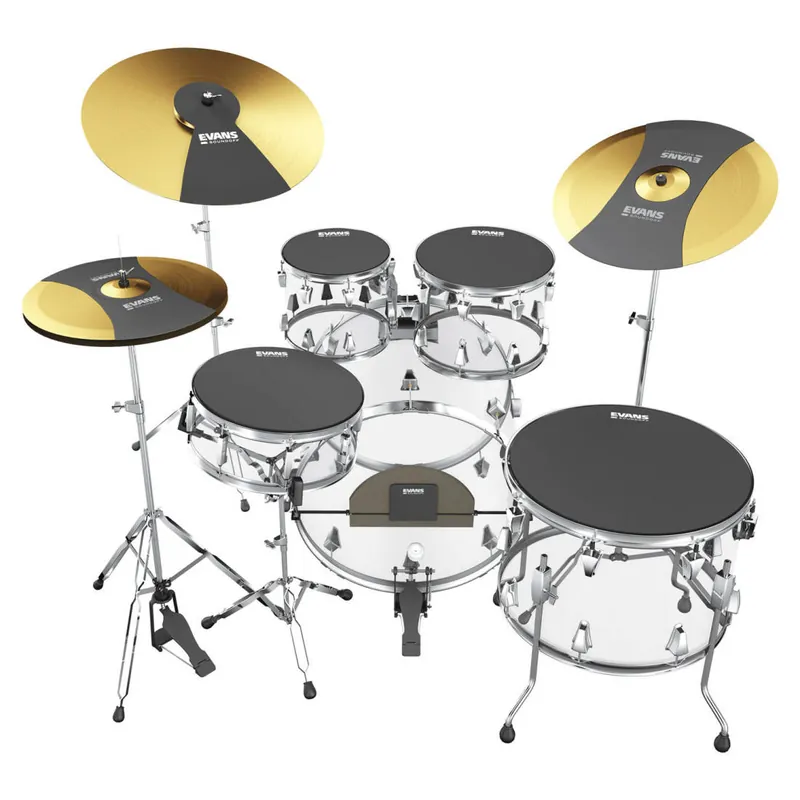 Evans SoundOff Fusion Drum Mute Set Réduction